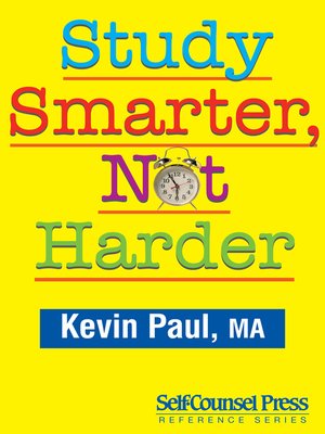 cover image of Study Smarter, Not Harder